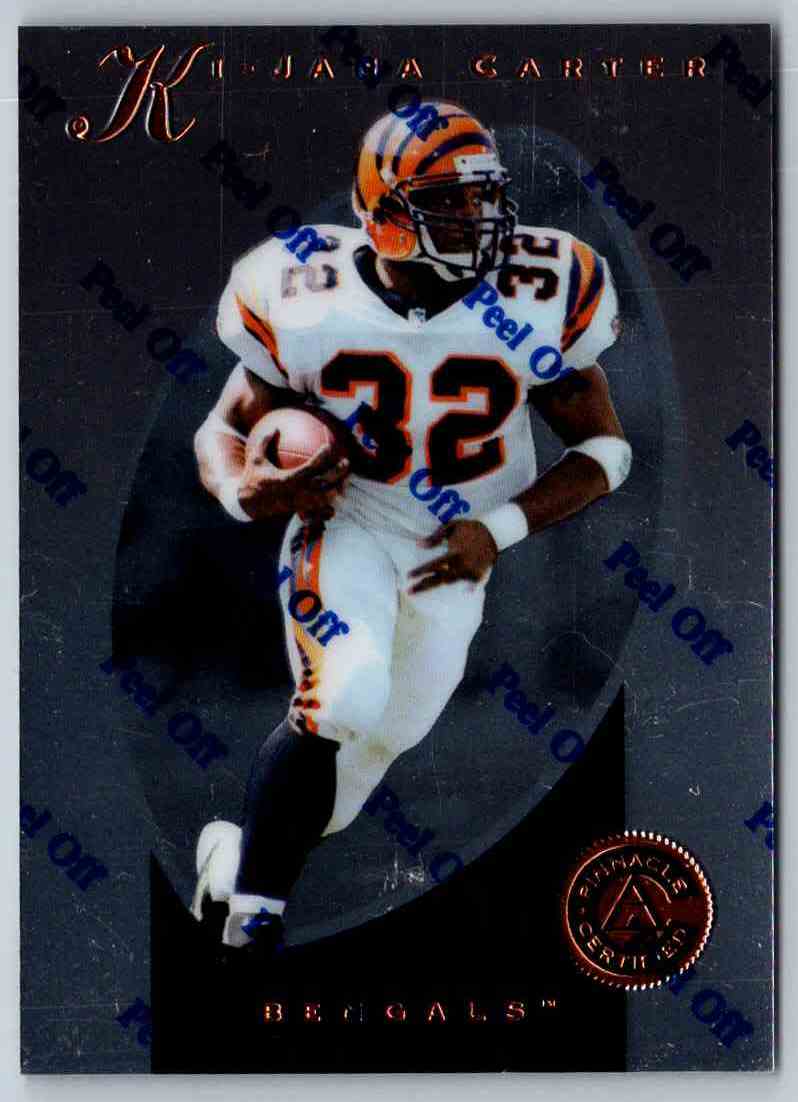 1997 Pinnacle Certified NFL Ki-Jana Carter