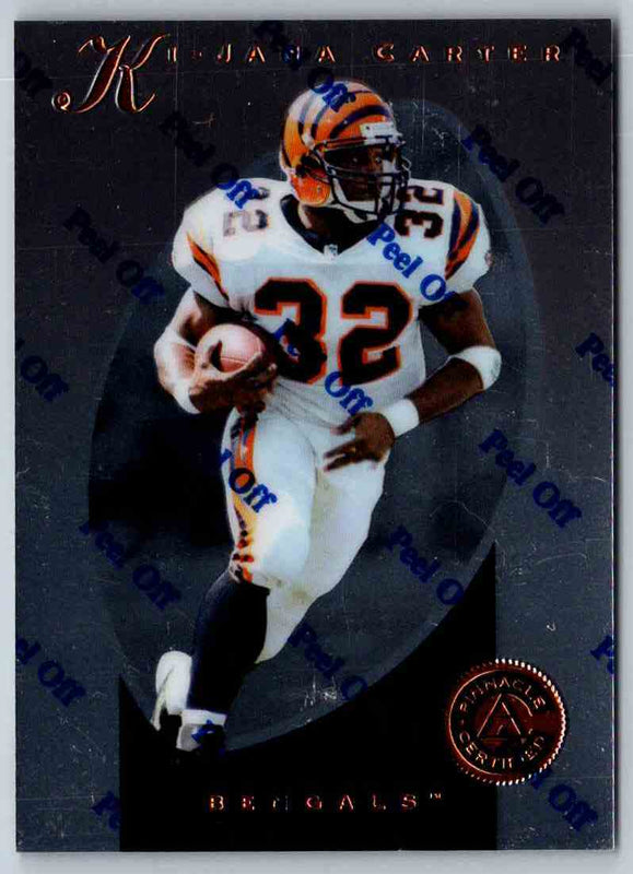 1997 Pinnacle Certified NFL Ki-Jana Carter #118