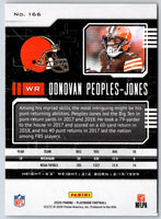 2020 Panini Absolute Donovan Peoples-Jones #134 Rookie