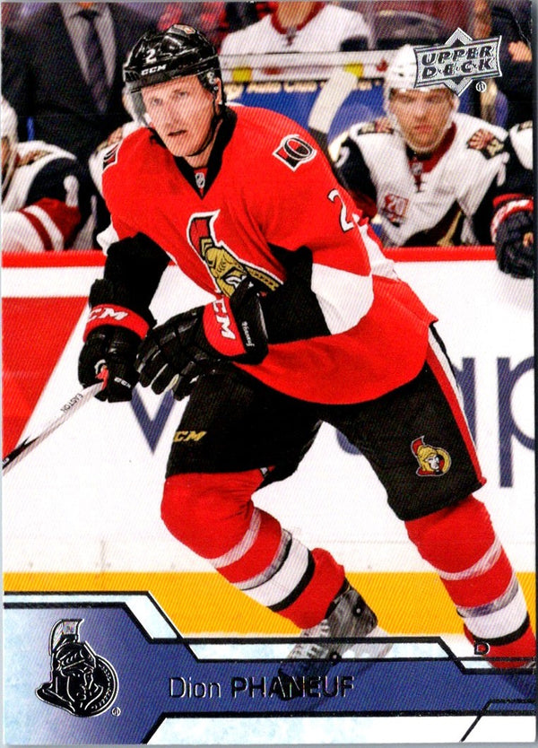 2017 Upper Deck Dion Phaneuf #384