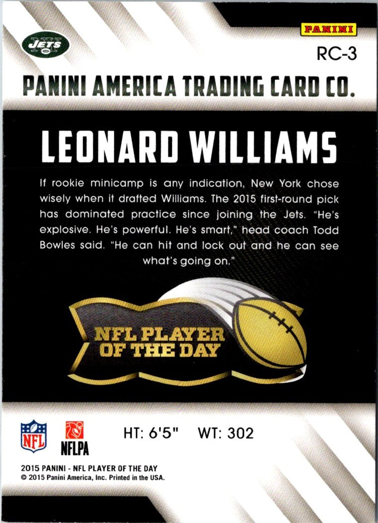 2015 Panini Leonard Williams