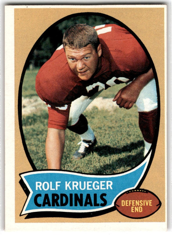 1970 Topps Rolf Krueger #26 Rookie