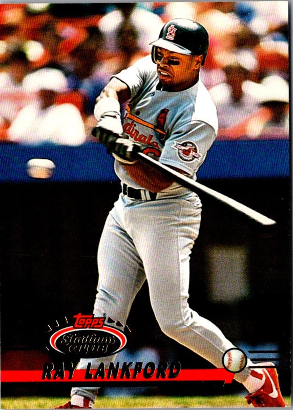 1993 Stadium Club First Day Production Ray Lankford #49