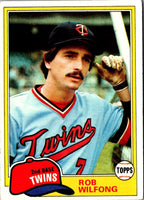 1981 Topps Rob Wilfong #453