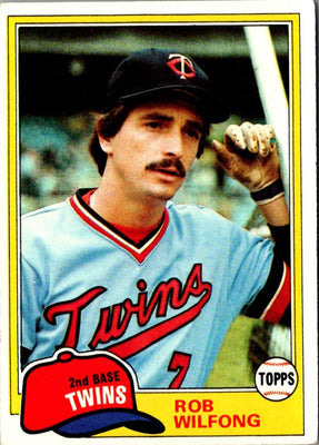 1981 Topps Rob Wilfong #453