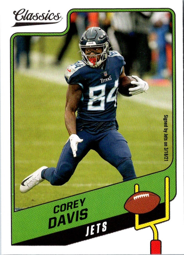 2021 Panini Classics Corey Davis #72