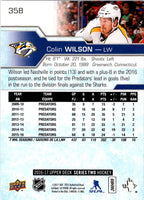 2017 Upper Deck Colin Wilson #358