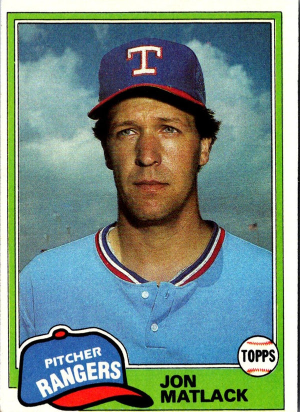 1981 Topps Jon Matlack #656