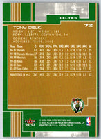 2002 Ultra Tony Delk #72