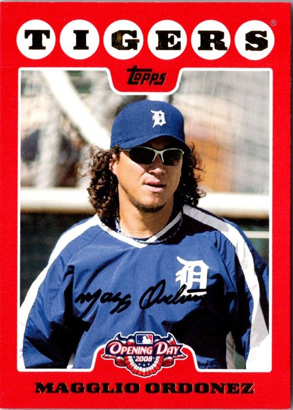 2008 Topps Opening Day Magglio Ordonez #71