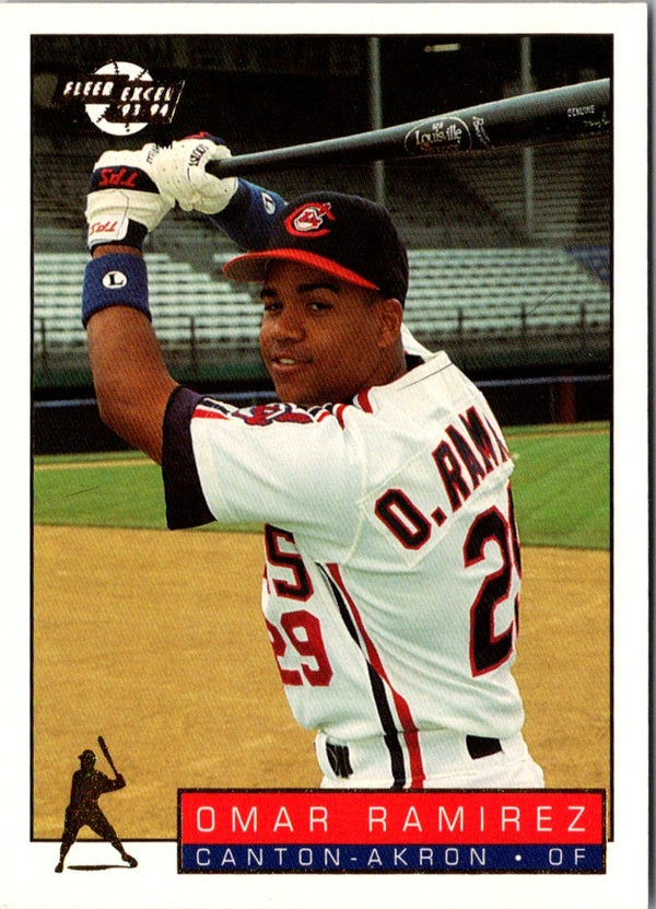 1993 Fleer Excel Omar Ramirez #49