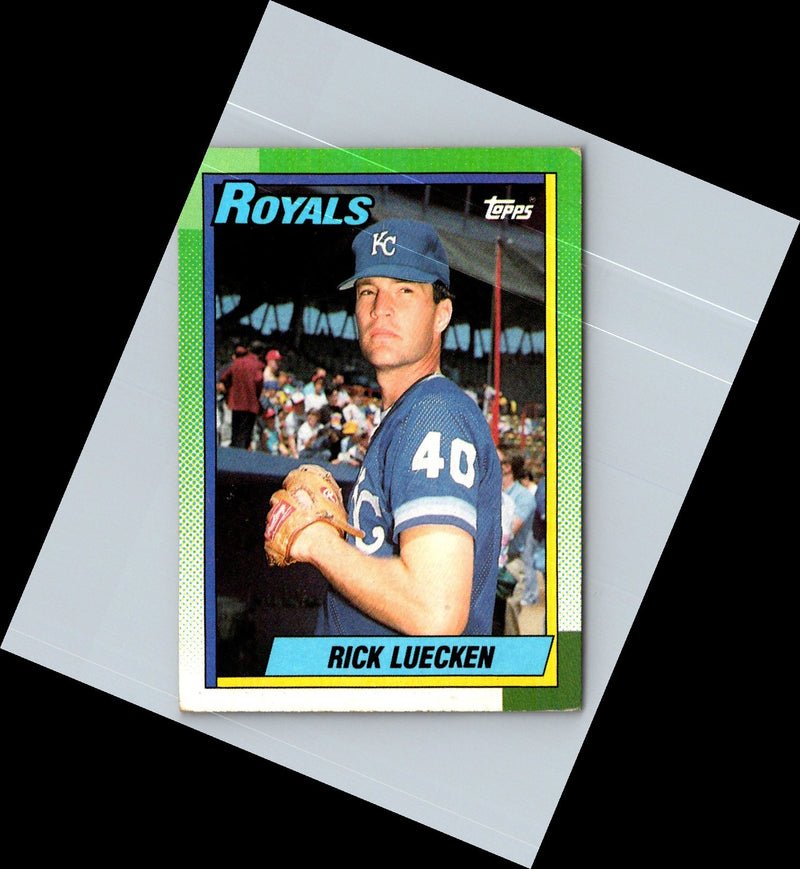 1990 Topps Rick Luecken