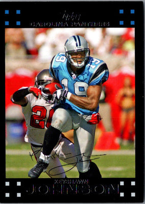 2007 Topps Keyshawn Johnson #125