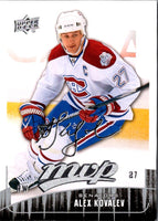 2009 Upper Deck MVP Alex Kovalev #99