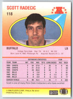 1990 Fleer Scott Radecic #118