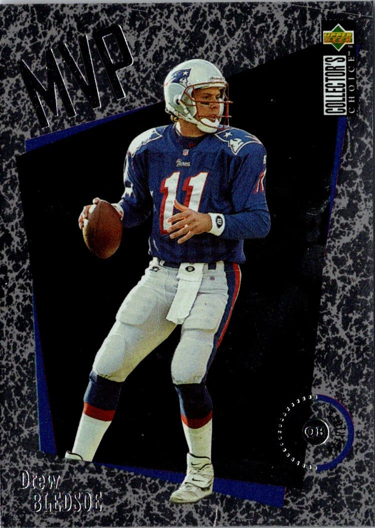 1996 Collector's Choice MVPs Drew Bledsoe