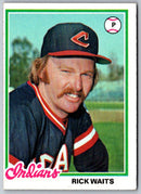 1978 Topps Rick Waits