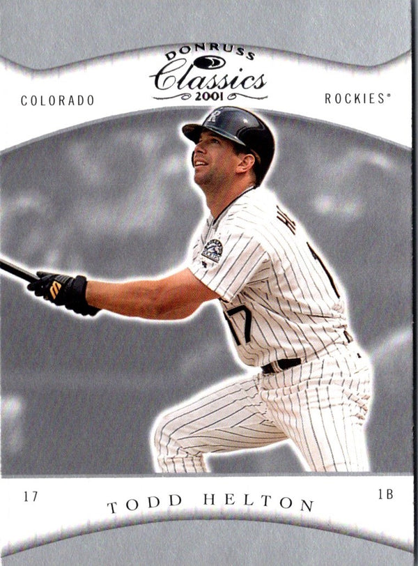 2001 Donruss Todd Helton #12