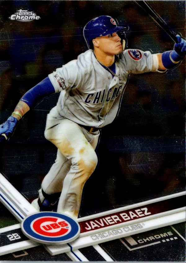 2017 Topps Chrome Javier Baez #114