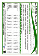 2014 Topps Oakland Athletics Alberto Callaspo