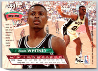1993 Ultra Chris Whitney #341 Rookie