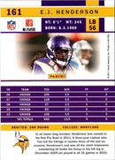 2011 Score E.J. Henderson