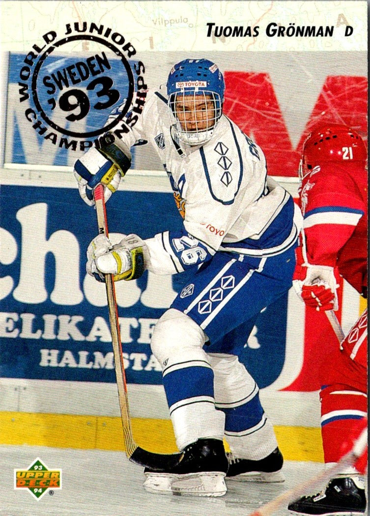 1993 Upper Deck Tuomas Gronman