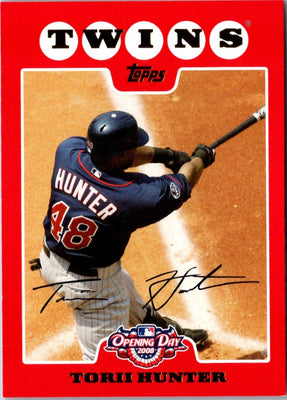2008 Topps Opening Day Torii Hunter #180