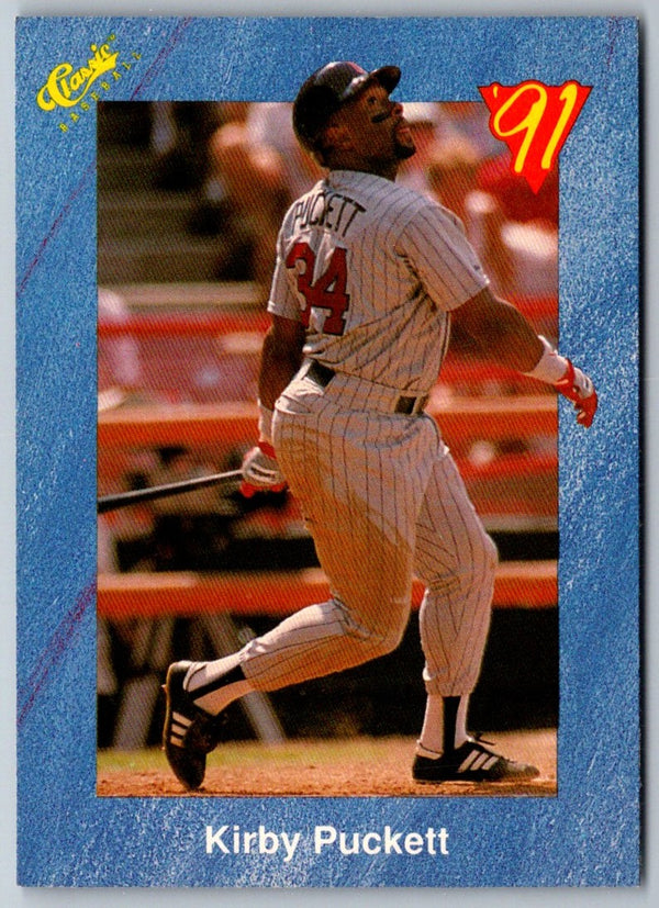 1991 Classic I Kirby Puckett #T57