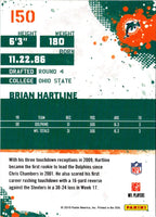 2010 Score Brian Hartline #150