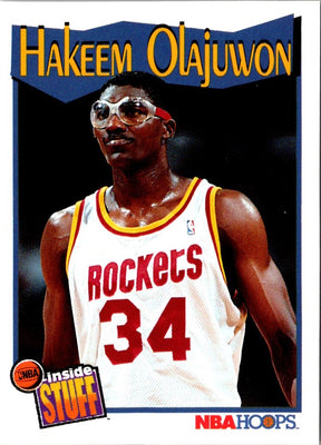 1991 Hoops Hakeem Olajuwon #304