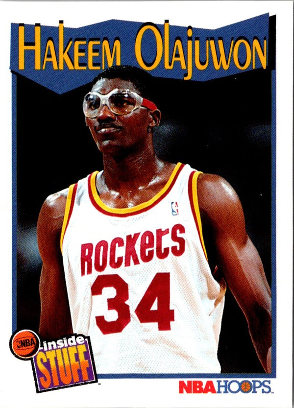 1991 Hoops Hakeem Olajuwon #304