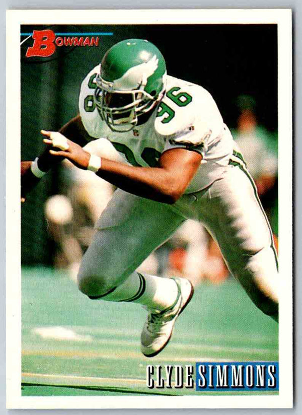 1993 Bowman Football Clyde Simmons #176