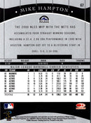 2001 Donruss Class of 2001 Mike Hampton