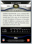 2011 Topps Platinum Ray Lewis