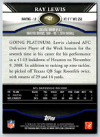 2011 Topps Platinum Ray Lewis #41