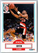 1990 Fleer Byron Irvin
