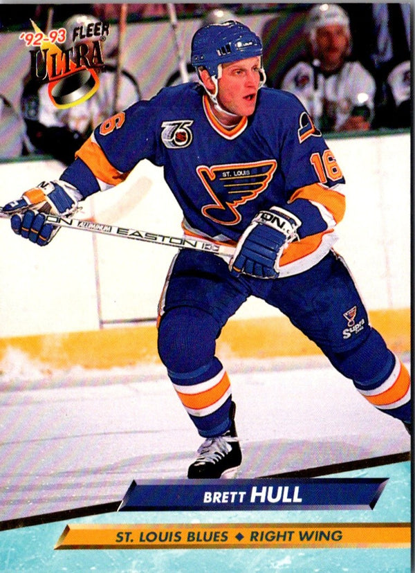 1992 Ultra Brett Hull #186