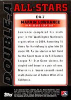 2010 Topps Pro Debut Double-A All-Stars Marvin Lowrance #DA-7