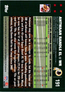 2007 Topps Antwaan Randle El