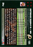 2007 Topps Antwaan Randle El #191