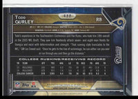 2015 Topps Todd Gurley #422 Rookie