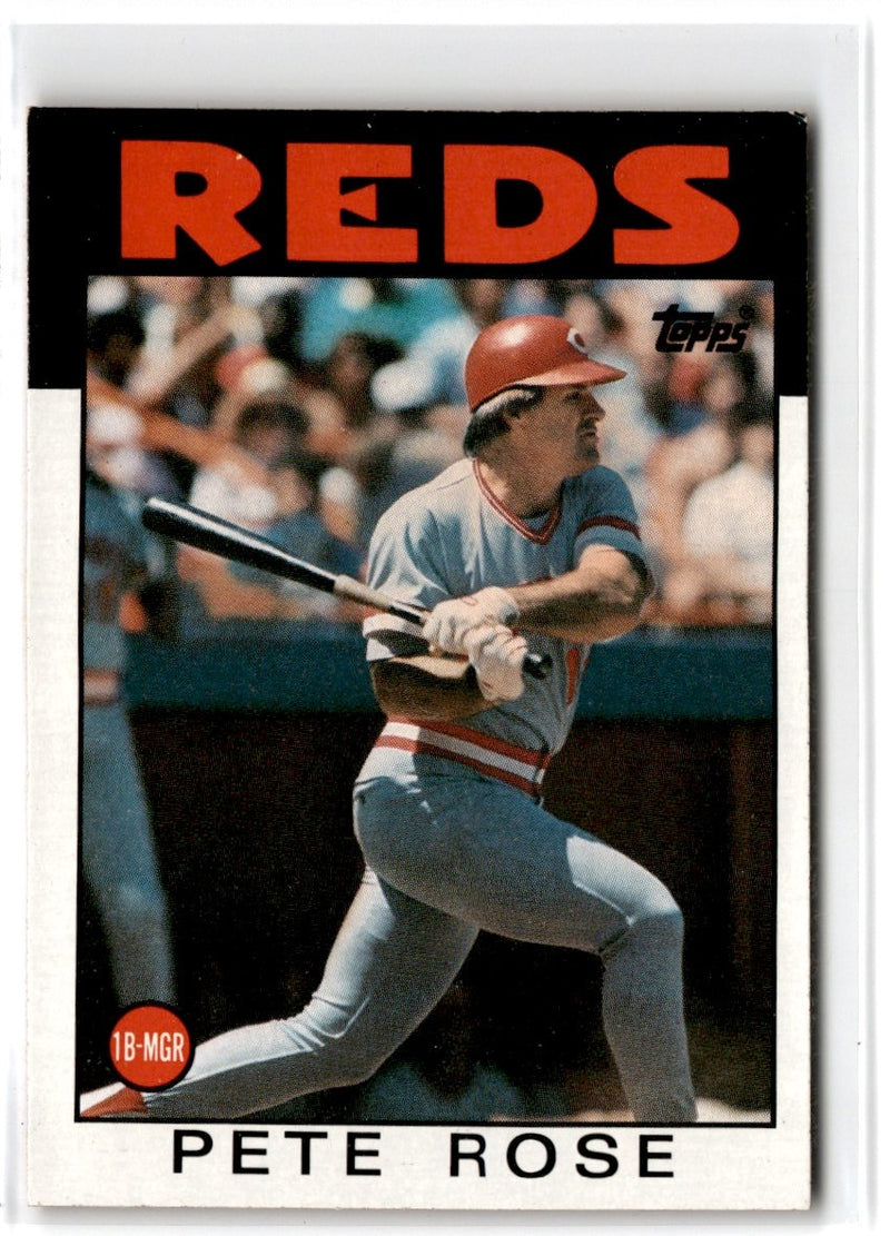 1986 Topps Pete Rose