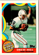 1989 Topps 1000 Yard Club Drew Hill