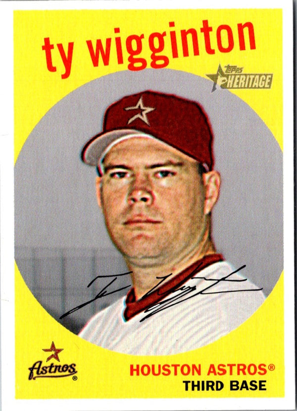 2008 Topps Heritage Ty Wigginton #330