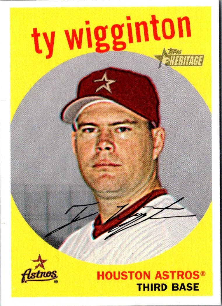 2008 Topps Heritage Ty Wigginton