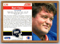 1991 Score Bart Oates #130