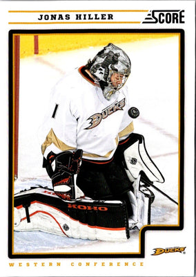 2012 Score Jonas Hiller #47