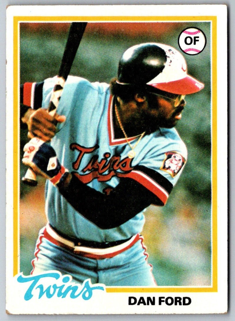 1978 Topps Dan Ford