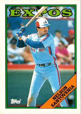 1988 Topps Traded Nelson Santovenia #102T